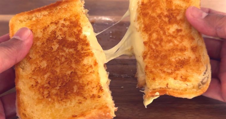 Perfectly grilled cheese sandwich!